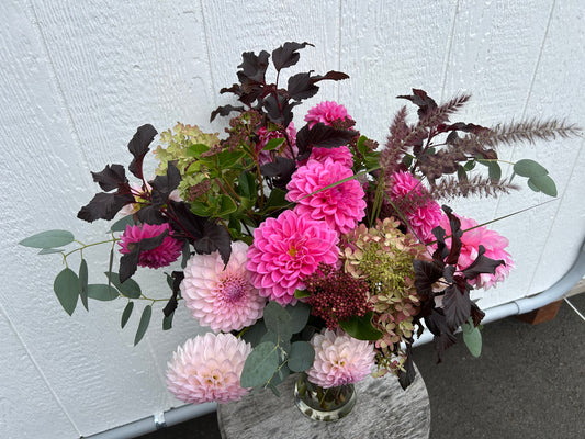 Medium Vase arrangement, Subscription